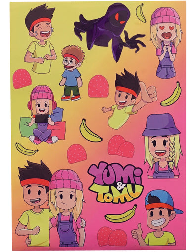 Yumi & Tomu Stickersark